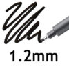 pigment liner 1.2 mm negru