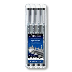 Set Pigment Liner 4 Grosimi Staedtler