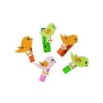ACCESORII CREATIE LEMN CARLIG COLORAT