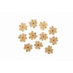 ACCESORII CREATIE LEMN FLOARE 18 BUC
