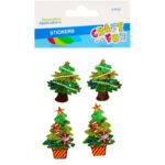 ACCESORII CREATIE STICKER GUMAT BRAZI DE CRACIUN