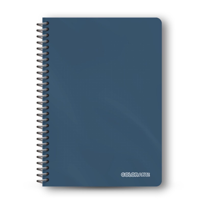 Caiet A4, 100 file,70g, dictando, spirală, coperta plastic - imagine 4