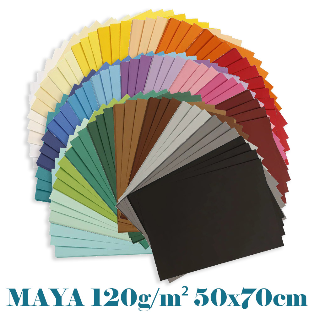 Hartie colorată 120g/m² 50x70 cm Clairfontaine