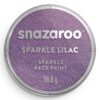 Culori pictură pe față 18ml Sparkle Colors Snazaroo 871 Sparkle Lilac pentru școală, desen, pictură, hobby și proiecte creative.