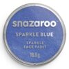 Culori pictură pe față 18ml Sparkle Colors Snazaroo 351 Sparkle Blue pentru școală, desen, pictură, hobby și proiecte creative.