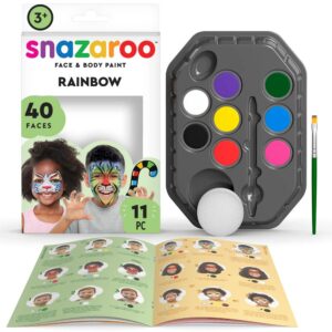 Set 8 culori pictura pe fata - Rainbow Snazaroo