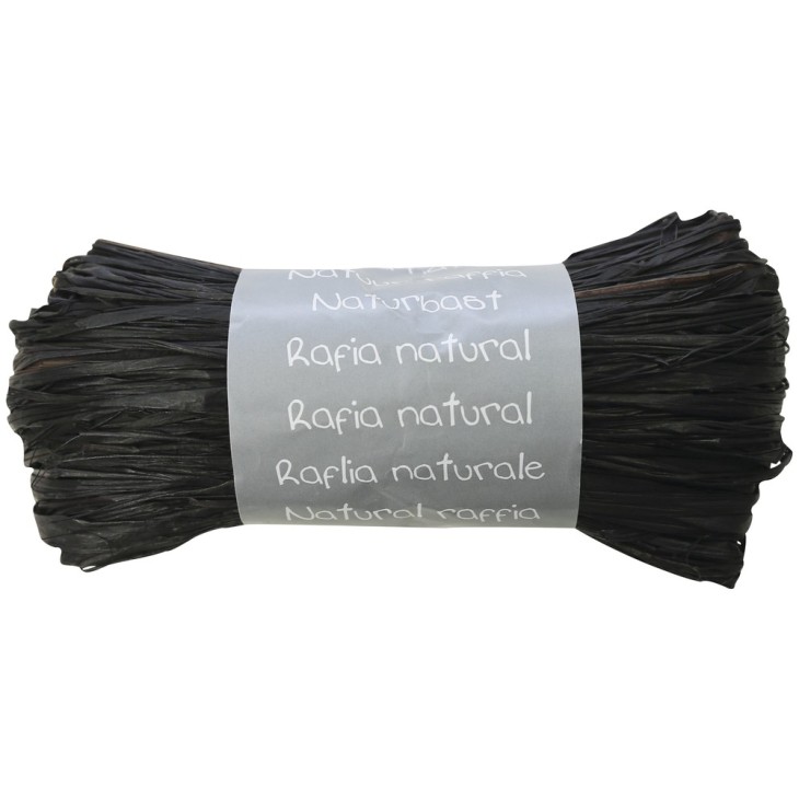 Rafie naturala 50gr Negru Clairefontaine pentru școală, desen, pictură, hobby și proiecte creative.