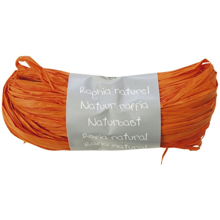 Rafie naturală 50gr Portocaliu Clairefontaine