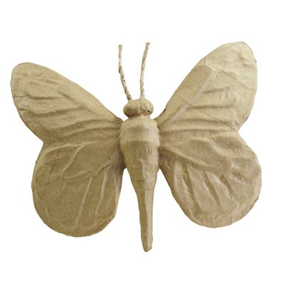 Figurina decorativa din carton - Fluture 25 cm Decopatch