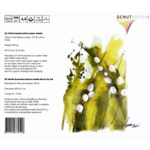 Hartie Acuarela A4 Bumbac 300g Set 10 coli Noblesse Schut