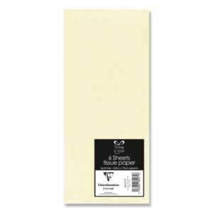 Hartie de Matase set 6 foi 50x70cm Crem - Cream