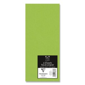 Hartie de Matase set 6 foi 50x70cm Verde