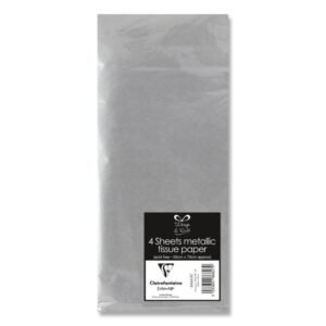 Hartie de Matase set 4 foi 50x70cm Argintiu