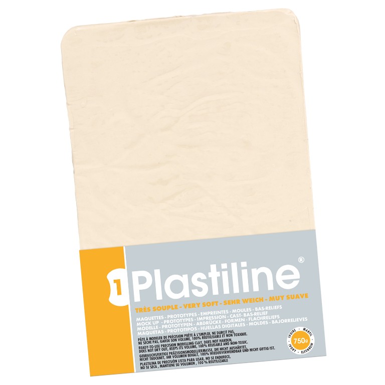 Plastiline Very Soft Ivory - Argila Modelaj 750gr