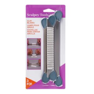 Set 3 Lame pentru Taiat Pasta Polimerica Sculpey