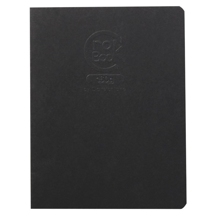 Carnet schite si desen 160g 20 foi Crook’Book Clairefontaine pentru școală, desen, pictură, hobby și proiecte creative.