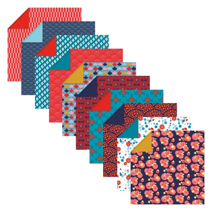 Hartie Origami set 60 Foi Hanayo Clairefontaine - imagine 3