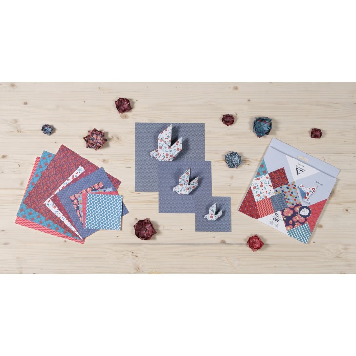 Hartie Origami set 60 Foi Hanayo Clairefontaine - imagine 5