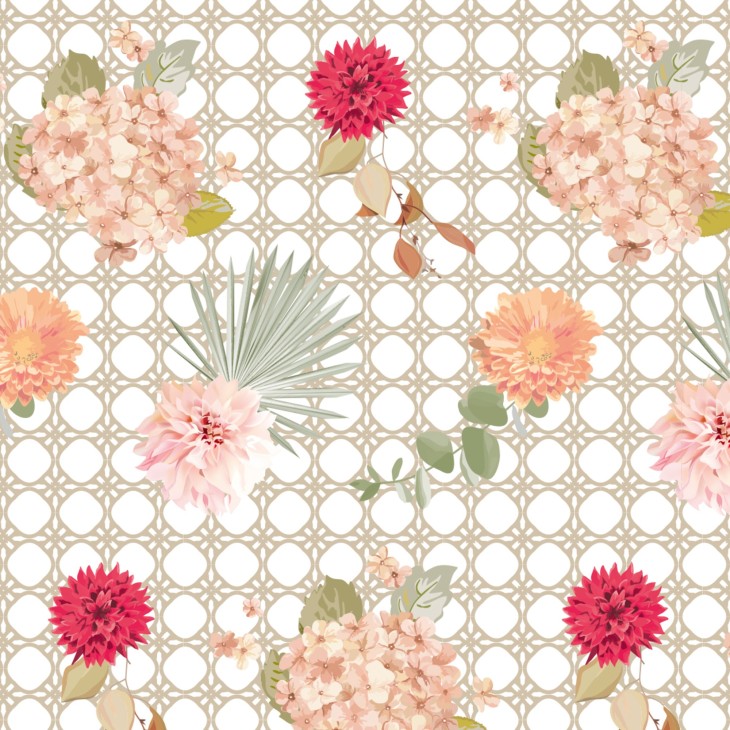 Hartie Origami set 60 Foi Dried Flowers Clairefontaine - imagine 10