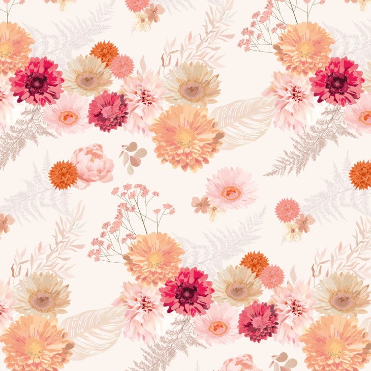Hartie Origami set 60 Foi Dried Flowers Clairefontaine - imagine 12