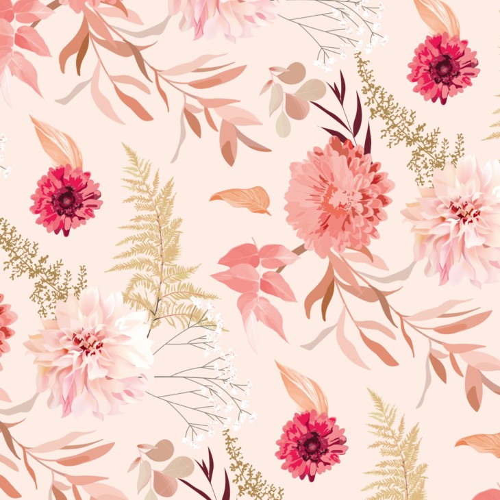 Hartie Origami set 60 Foi Dried Flowers Clairefontaine - imagine 4