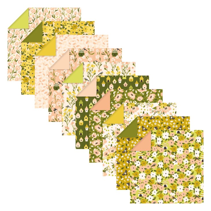 Hartie Origami set 60 Foi Spring Clairefontaine - imagine 3