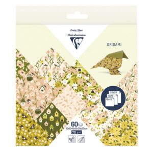 Hartie Origami set 60 Foi Spring Clairefontaine