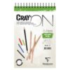 Bloc desen A4 160g/m 30 foi cu spira Cray'ON Clairefontaine