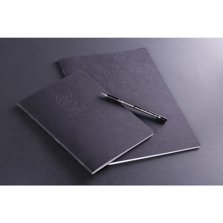 Carnet schite si desen 160g 20 foi Crook’Book Clairefontaine pentru școală, desen, pictură, hobby și proiecte creative.