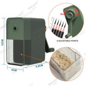 Ascutitoare Manuala Ajustabila 5 Varfuri Diferite SinoArt