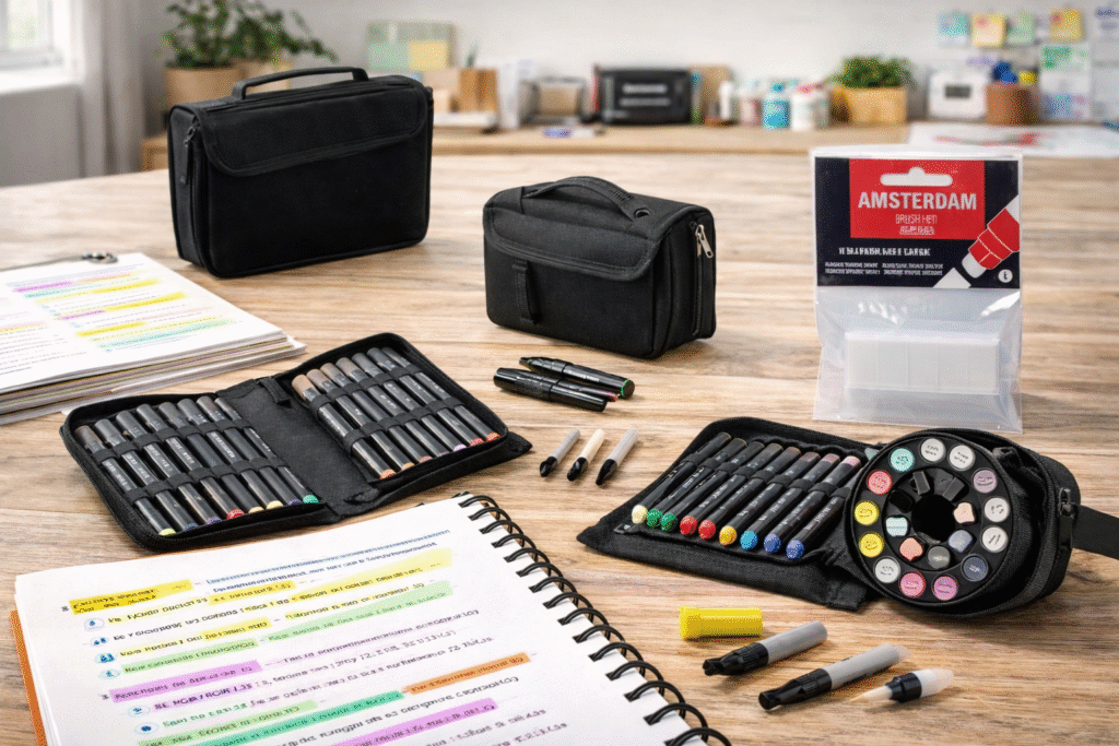 penar pentru seturi de markere, accesorii pentru markere profesionale