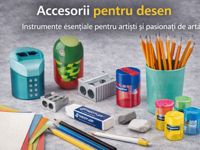 Accesorii pentru desen – instrumente esențiale pentru artiști și pasionați de artă