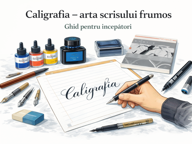 Caligrafia – arta scrisului frumos și instrumentele esențiale pentru începători