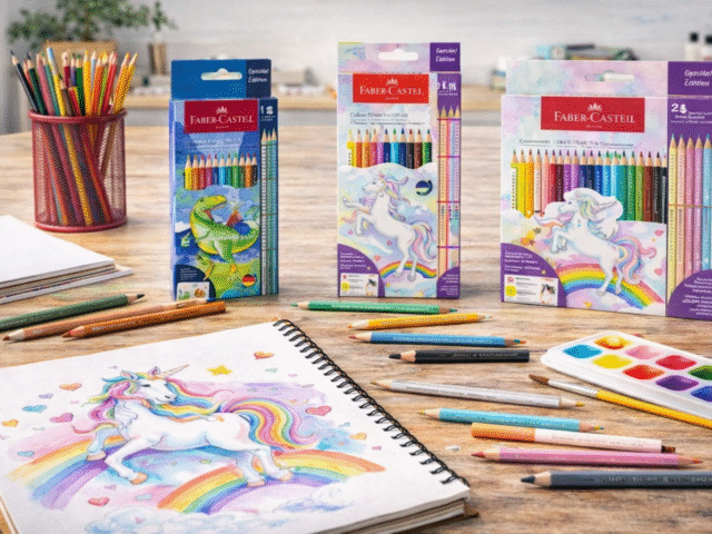 Creioane colorate pentru desen – instrumente creative pentru artiști și pasionați