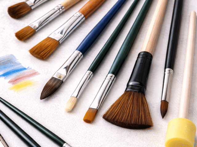 Pensule individuale pentru pictură – alegerea perfectă pentru artiști