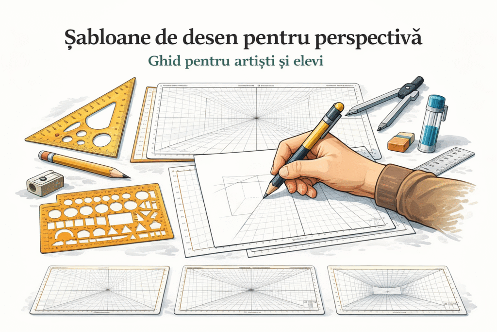 sablon desen pentru studenti, sablon desen pentru artisti
