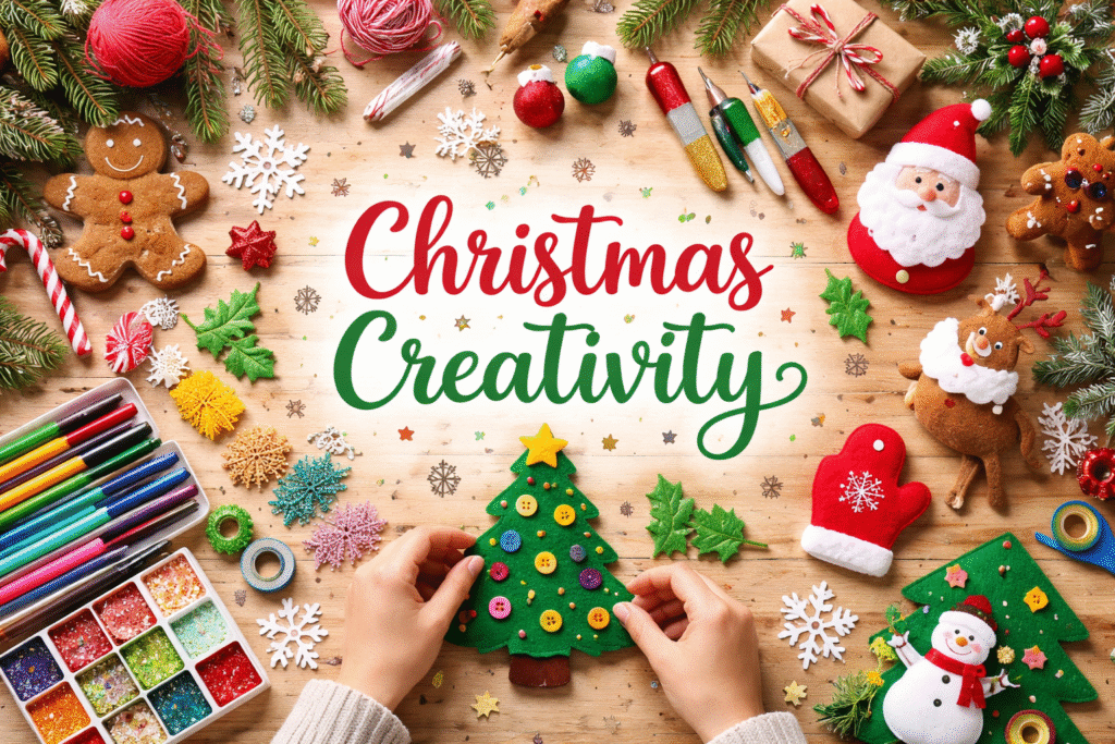 Crăciun creativitate decorațiuni handmade DIY (Do It Yourself) brad de Crăciun ornamente globuri cadouri personalizate artizanat