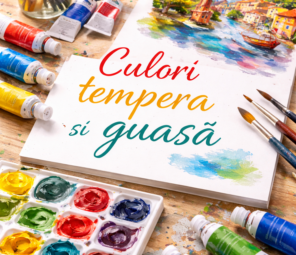culori tempera si guasa - magazin online pictus