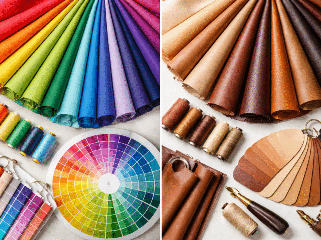 Culori textile și culori pentru piele – ghid complet pentru personalizare creativă