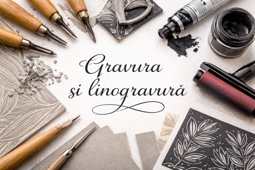 gravura, linogravura, tehnici gravura, materiale linogravura, dalti gravura, placa linoleum, cerneala gravura,