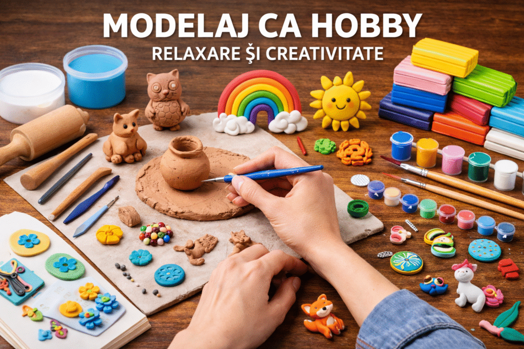 modelaj hobby modelaj lut modelaj plastilină hobby creativ acasă activități creative pentru copii modelaj pentru începători
