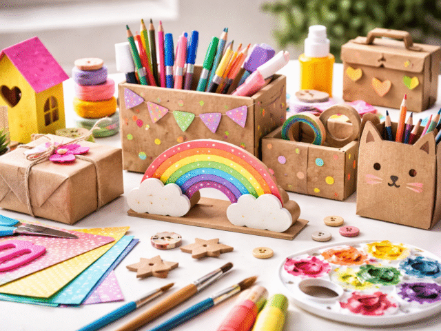 Obiecte din carton – idei creative și proiecte DIY accesibile