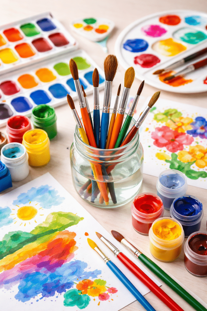 relaxare prin artă reducerea stresului dezvoltarea creativității terapie prin artă activități recreative