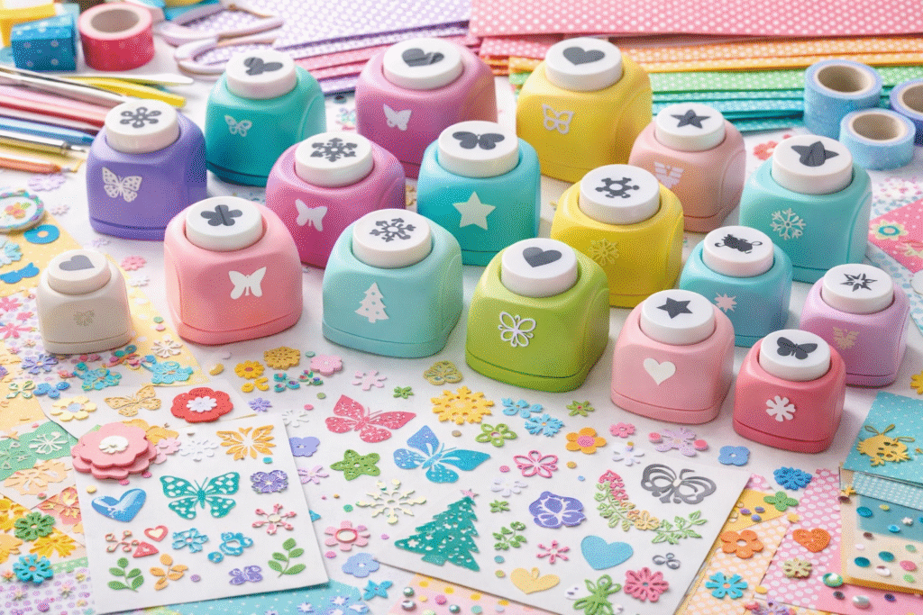 perforatoare decorative hobby creativ DIY hârtie craft handmade idei scrapbooking felicitări handmade proiecte DIY ușoare