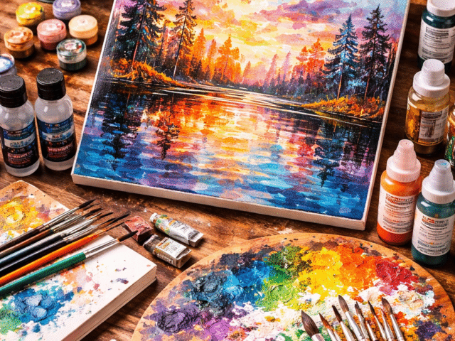 Pictura ca hobby – relaxare, creativitate și bucuria de a crea