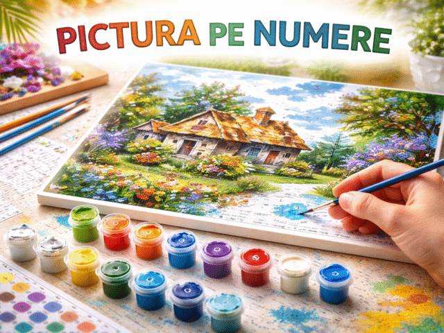 Pictura pe numere – hobby-ul perfect pentru relaxare și creativitate