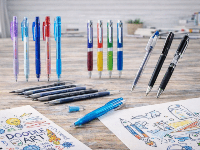 Pixuri pentru scriere și desen – instrumente versatile pentru birou și creativitate