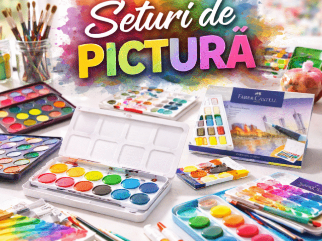 Seturi de pictură – alegerea ideală pentru artiști începători și pasionați de artă