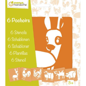 Set 6 Șabloane Animale My Mandarine