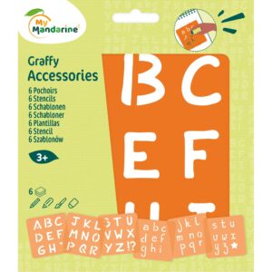 Set 6 Șabloane Alfabet My Mandarine